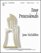 Four Processionals Handbell sheet music cover